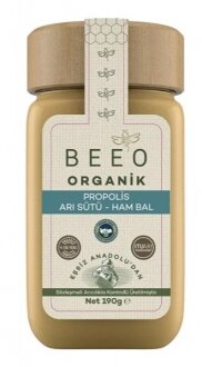 BEE'O Organik Propolis Arı Sütü Ham Bal 190 gr Bal kullananlar yorumlar
